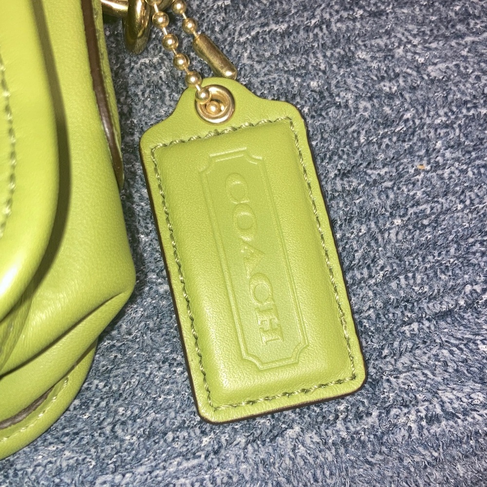 Coach limited edition Lime Green Crossbody Bag - Picture 2 of 7